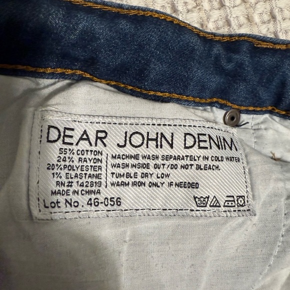 Dear John Playback Comfort Straight Leg Jeans Size 29 (#236) - Picture 6 of 11